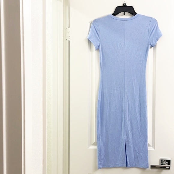 Forever 21 blue midi dress - Picture 2 of 5